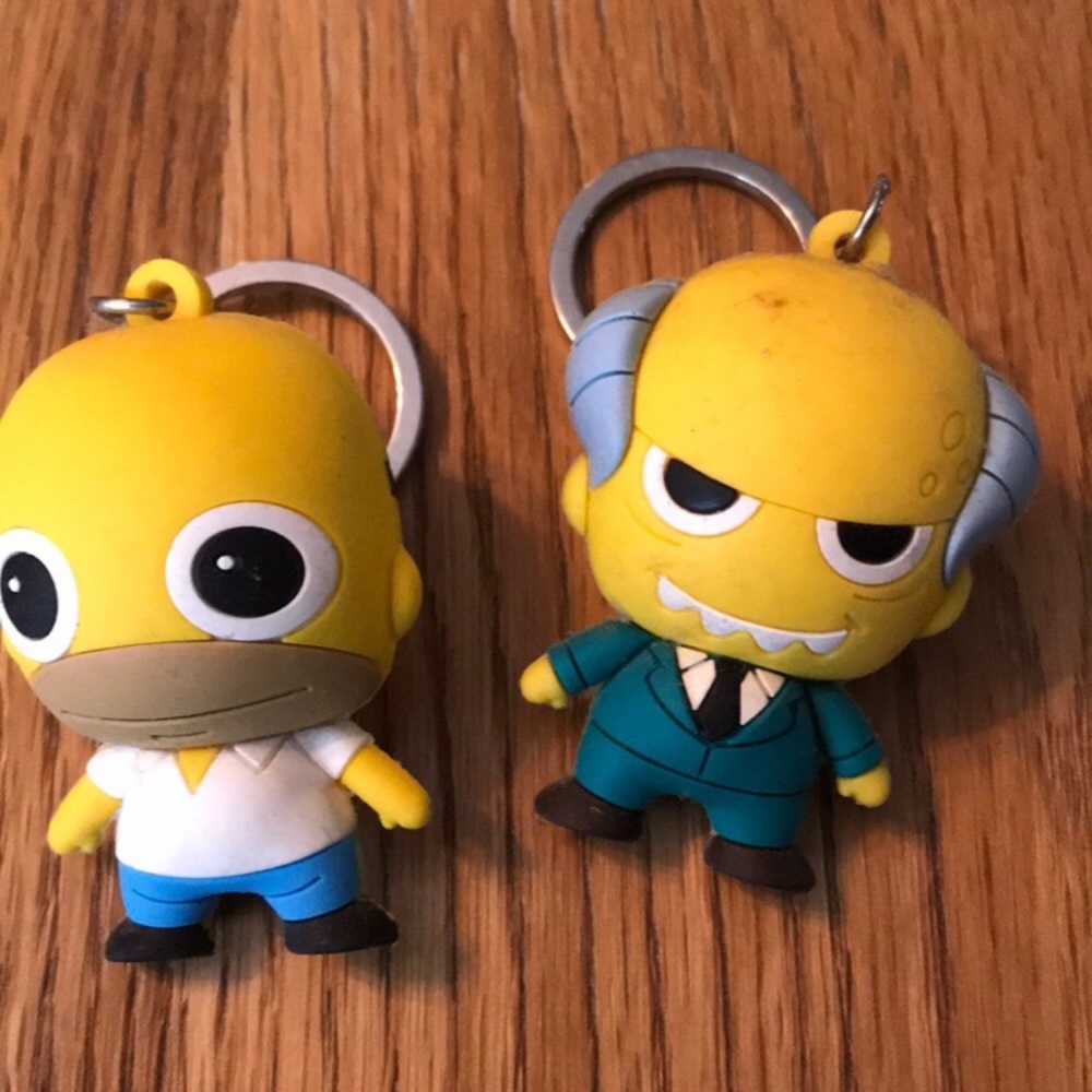 Simpson Collectible Key Chains Bundle - image 2